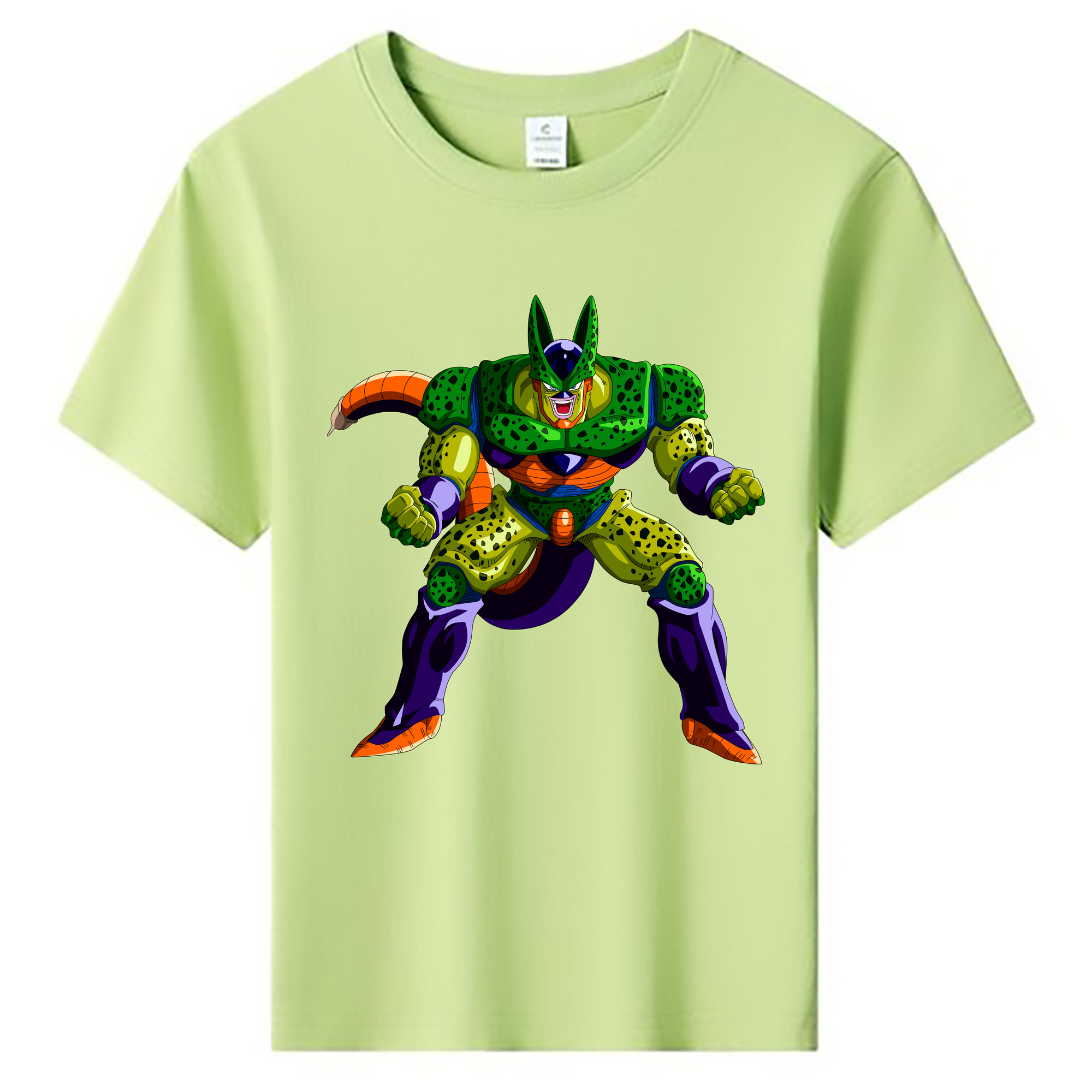 （画像用） ドラゴンボール セル DRAGON BALL Cell 綿100％キッズTシャツ（フロントプリント）